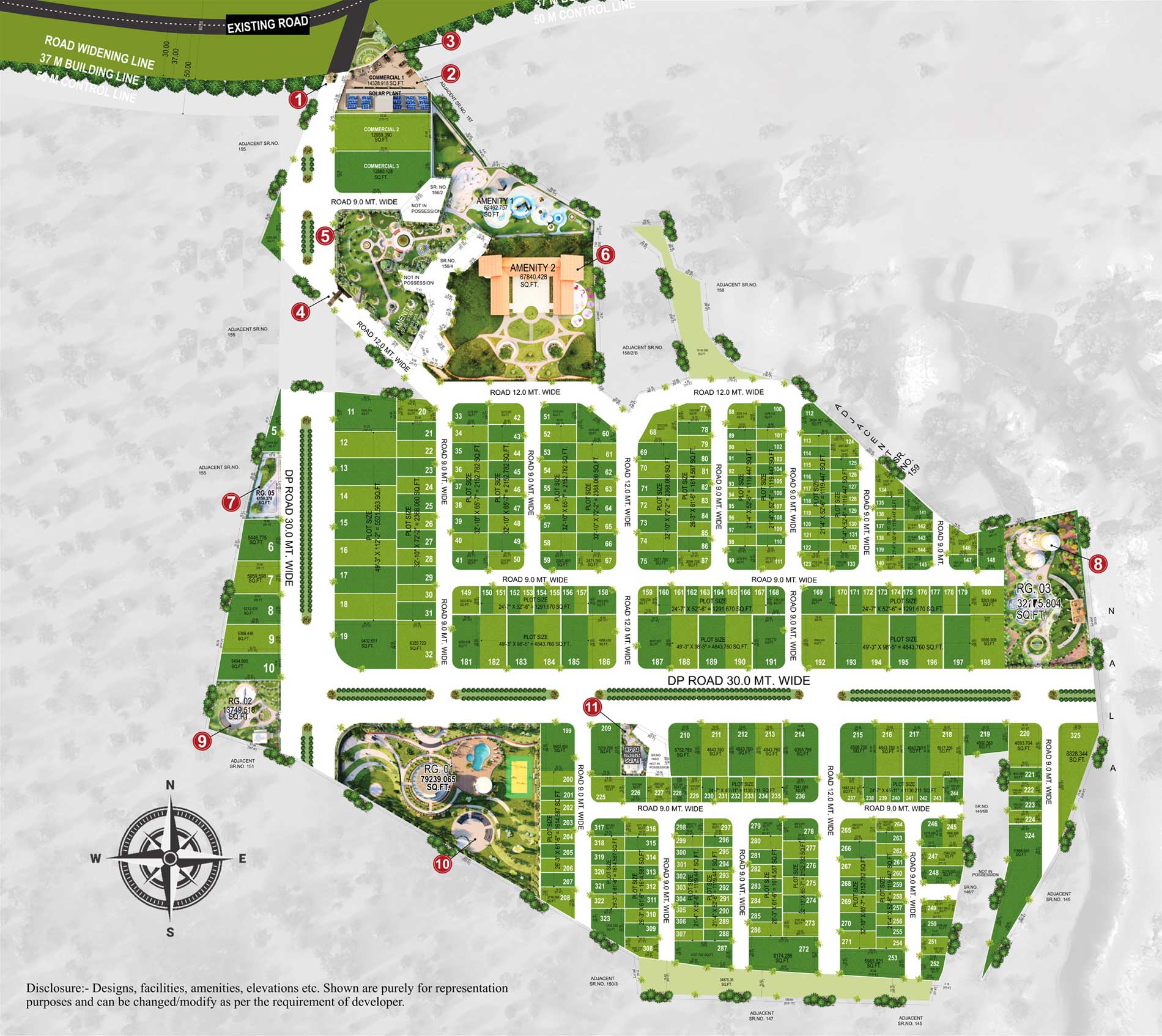 Layout Map